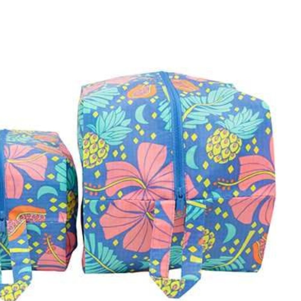 NWOT Baggu 3D Zip Pouch Large - Jana Lam Hawaii - Picture 6 of 7